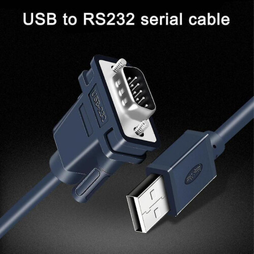 Usb To Rs232 Serial Adapter 1.2m Usb To Serial Converter Db9 9 Pin 1
