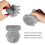 (Grey)Cat Brush Shedding Grooming, Soft Massage Cat Tongue Brush 3