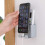3 Pcs Wall Mount Remote Control Holder, Abs Wall Mount Storage Box for Cell Phone Charging Holder, Remote Control Storage Box 4