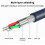 Usb To Rs232 Serial Adapter 1.2m Usb To Serial Converter Db9 9 Pin 3