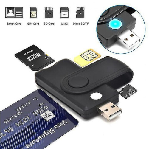 Smart Card Reader Cac Card Reader Ic Card Reader Usb Smartcard Reader