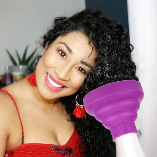 Universal Collapsible Hair Dryer Diffuser Attachment 2