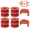 8pcs Replacement Lawnmower Spools with 2 Cap Cover for Worx Thread 1