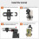 Cell Phone Adapter with Spring Clamp Mount Monocular Microscope Binoculars Telescope Mobile Phone Clip 4