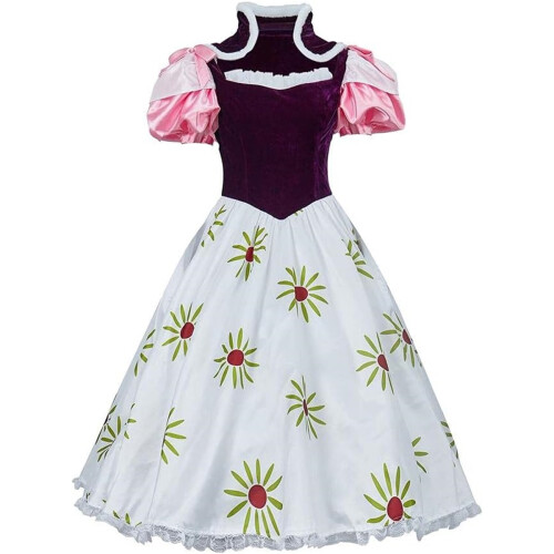 (M) CosplayDiy The Haunted Mansion Sally Slater Dress Tight Rope Walker ...
