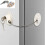 2x Child-safe for Refrigerator, Safety Limiter Lock 3