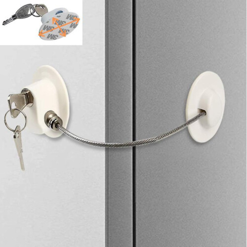 2x Child-safe for Refrigerator, Safety Limiter Lock 2