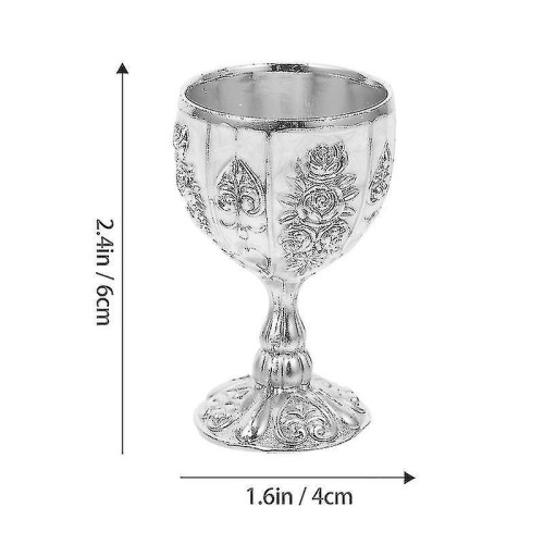 European High-grade Wine Glass Retro Style Delicate Cocktail Cup Decor 1