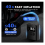 Compresseur d'air portable pour gonfler les pneus P006 Noir 2