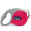 Ancol Viva Extendable Lead Tape Medium Raspberry 30kg-5m 1
