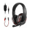 Casque de jeu filaire 3,5 mm avec microphone pour PS4, Xbox One S, noir 1