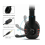 Casque de jeu filaire 3,5 mm avec microphone pour PS4, Xbox One S, noir 7