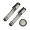Lampe LED étanche rechargeable noire T090 avec clip de couvercle 1