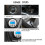 Bomba de Pneu 12V Compressor de Ar Inflar Pneus de Carro e Bicicleta com Parada Automática e Display Digital com Luz de Fundo Dc12V Pre 4