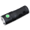 Ultra Light Portable Waterproof Rechargeable LED Flashlight Mini Torch with Lanyard(Black) 1