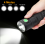 Ultra Light Portable Waterproof Rechargeable LED Flashlight Mini Torch with Lanyard(Black) 2