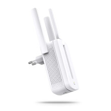 Bezdrôtový Wifi extender a prístupový bod, rýchlosť jedného pásma 300 Mbps, tri externé antény s technológiou Mimo, zlepšia vaše pokrytie