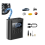 Compresseur d'air portable pour gonfler les pneus P006 Noir 1