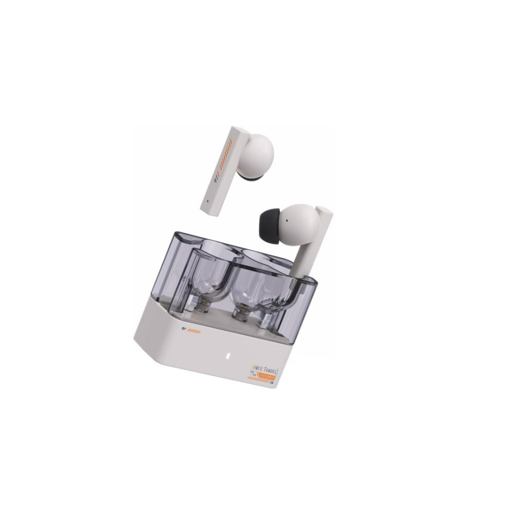 Space Travel Tws Earphone Bluetooth 5.3 Noise Canceling True Wireless Stereo Iems(White) White 6976918330505