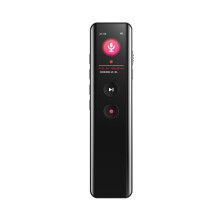 64 GB 3072 kb/s Hlasový záznamník s redukciou šumu a prehrávaním Mp3 Heslo Funkcie hlasom aktivovaného nahrávania pre stretnutia a