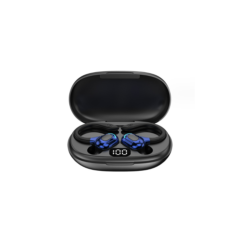 Wireless Earbud,Sports Tooth 5.3 Headphones,Tooth Earbud With Mic Deep Bass For Iphone/Android(Blue) Blue 6976918333582
