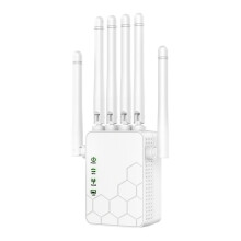 Wifi Extender Signal Booster, Wifi Extender 2025, pokrytie až 11 800 m2. Ft. a 35 zariadení, Wifi Range Extender, Repeater