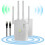 Extensor WiFi 2024, 1200Mbps, 2.4G Dual Band com 4 Antenas - 1