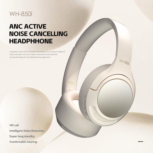 Casque stéréo sans fil Bluetooth 5.3 pour PC, mobile, PS4, PS5, blanc 1