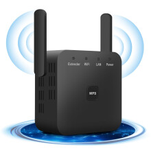 Inovovaný zosilňovač Wifi Extender Internet Booster s ethernetovým portom 4-pásmový Wifi Booster zosilňovač dosahu