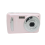 Câmera Digital de 16 Mp Câmera Ccd Pequena e Compacta com Display Lcd Estilo Retrô Adequada para Adolescentes e Adultos Rosa 1