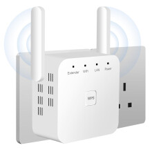 Zosilňovač Wifi Extender s ethernetovým portom Wifi zosilňovač Plug-In Internet Wifi Repeater a Range Extender pre C