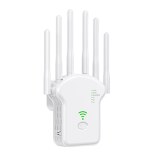 Najnovší Wifi Extender Wifi Booster z roku 2024 s ethernetovým portom 6 Anténny Wifi Extender so širším pokrytím a silnejším signálom