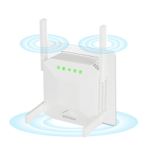 Wifi Extender Booster Wifi Booster Range Extender 300 Mbps 2,4 GHz Wifi Booster s ethernetovým portom Wifi Extender pre domáce Plug and Play Biela