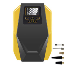 Compressor de Ar Portátil Inflador de Pneus com Display Digital Bomba de Ar Multiuso para Inflação de Bicicleta Compressor de Ar Rápido 12