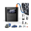 Compresseur d'air portable pour gonfler les pneus P006 Noir 1