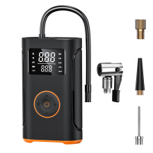 Compressor De Ar Portátil Para Inflador De Pneus, 160psi 3x De Inflação Mais Rápida Bomba De Ar Elétrica Com Desligamento Automático Para Bi