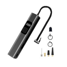Gonfleur de pneus avec pompe intelligente Gonfleur de pneus de moto Compresseur d'air portable Compresseur d'air rechargeable et à vide
