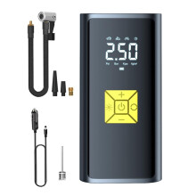 Inflador De Pneus Compressor De Ar Portátil Inflador De Pneus Sem Fio Bomba De Ar Elétrica De 150 Psi Para Display Lcd Digital Inflável, Des