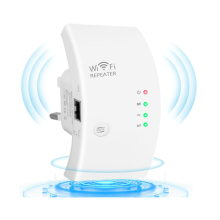 VPMKP Wifi Range Extender Booster 300 Mbps 2,4 GHz Bezdrôtový Wifi Repeater Internet Booster Podporuje Repeater/AP/WPS Wi-Fi