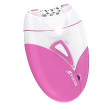 Depiladora inalámbrica para mujeres, afeitadora facial con deslizamiento suave y ligero.