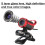 Câmera USB para Laptop de Mesa, Webcam com Foco Manual com Microfone Embutido, Mini Plug and Play com Clipe para Videochamada Webcam, Rotaçã 4