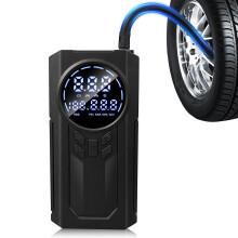 Compressor de Ar Portátil Inflador de Pneus Bomba de Ar Inteligente de Potência Dupla Dc 12V para Pneus de Carro com Manômetro Digital 15