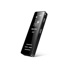 Hlasové ovládanie Mini digitálny hlasový záznamník s telefónnym nahrávaním Mp3 prehrávač čierny