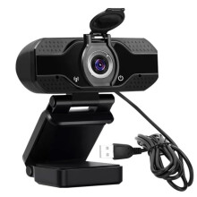 Webcam HD 1080p avec microphone, caméra USB pour ordinateur de bureau et portable, écran large à 110 degrés, streaming pour appels