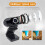 HD 1080P USB2.0 HD Webcam with Microphone for PC(Black) 3