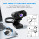 Webcam Hd 1080P Webcam com Microfone Câmara de Portátil de Secretária Usb com Ecrã Panorâmico de 110 Graus Webcam de Streaming para Chamadas 3