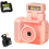 Porte-clés Caméra Porte-clés Caméra avec Flash Mini Porte-clés Caméra Mini Caméra de Sport HD Mini Porte-clés Caméra Rose 1