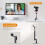HD 1080P USB2.0 HD Webcam with Microphone for PC(Black) 4
