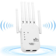 Zosilňovač signálu Wifi Extender, 1200 Mb/s dvojpásmový zosilňovač Wifi zosilňovač Zosilňovač signálu (5 GHz/2,4 GHz)