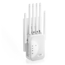 VPMKP 2025 WiFi Extender 1200Mbps Dual Band 5GHz/2,4GHz opakovač s ethernetovým portom pre domácnosť